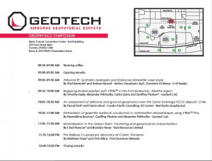 PDAC 2016 Geotech session speakers list