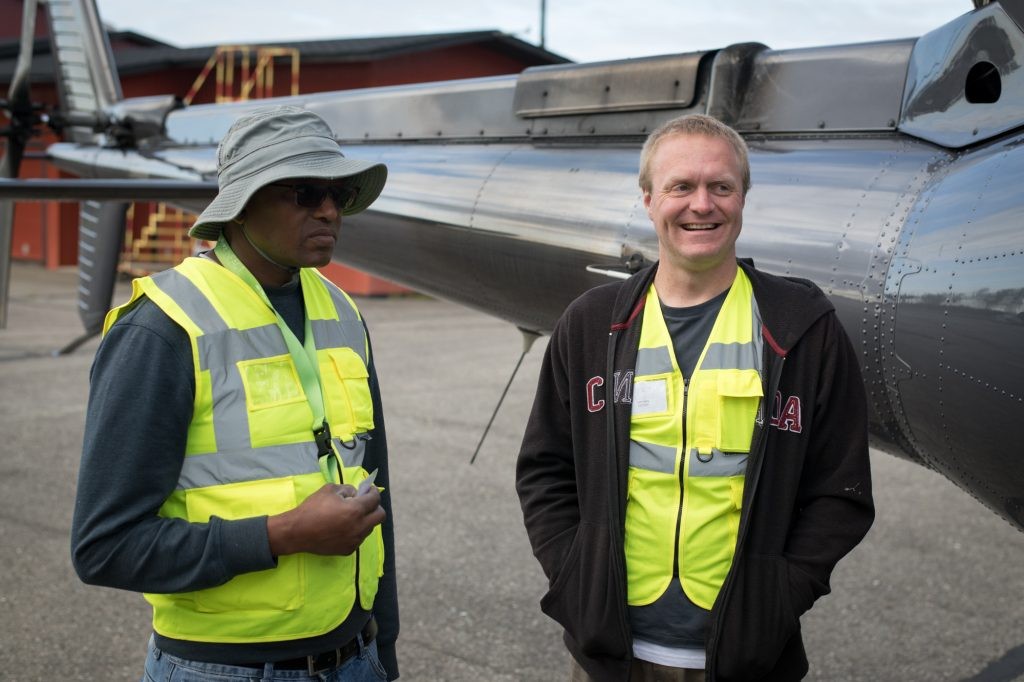 Ben (left) and Garth (right) from Geotech